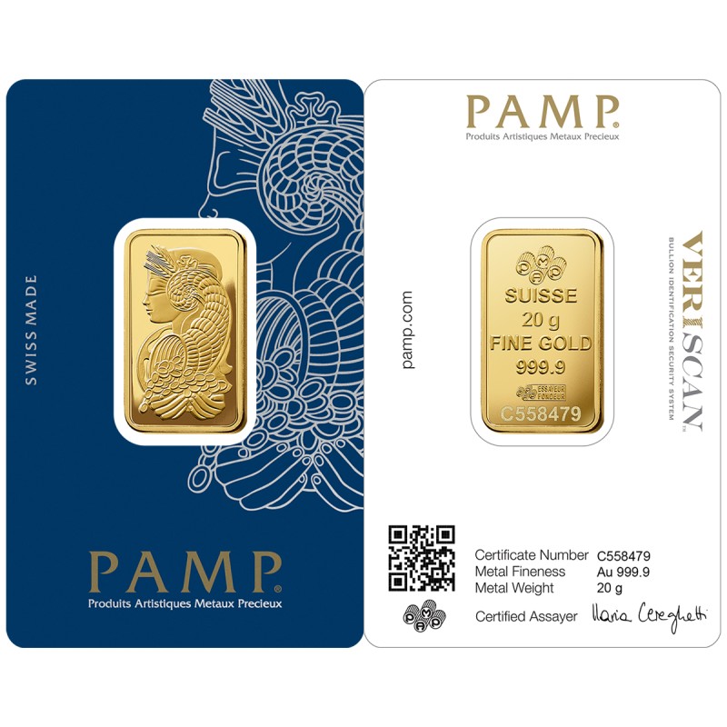 Fortuna Gold Minted Bar 50g